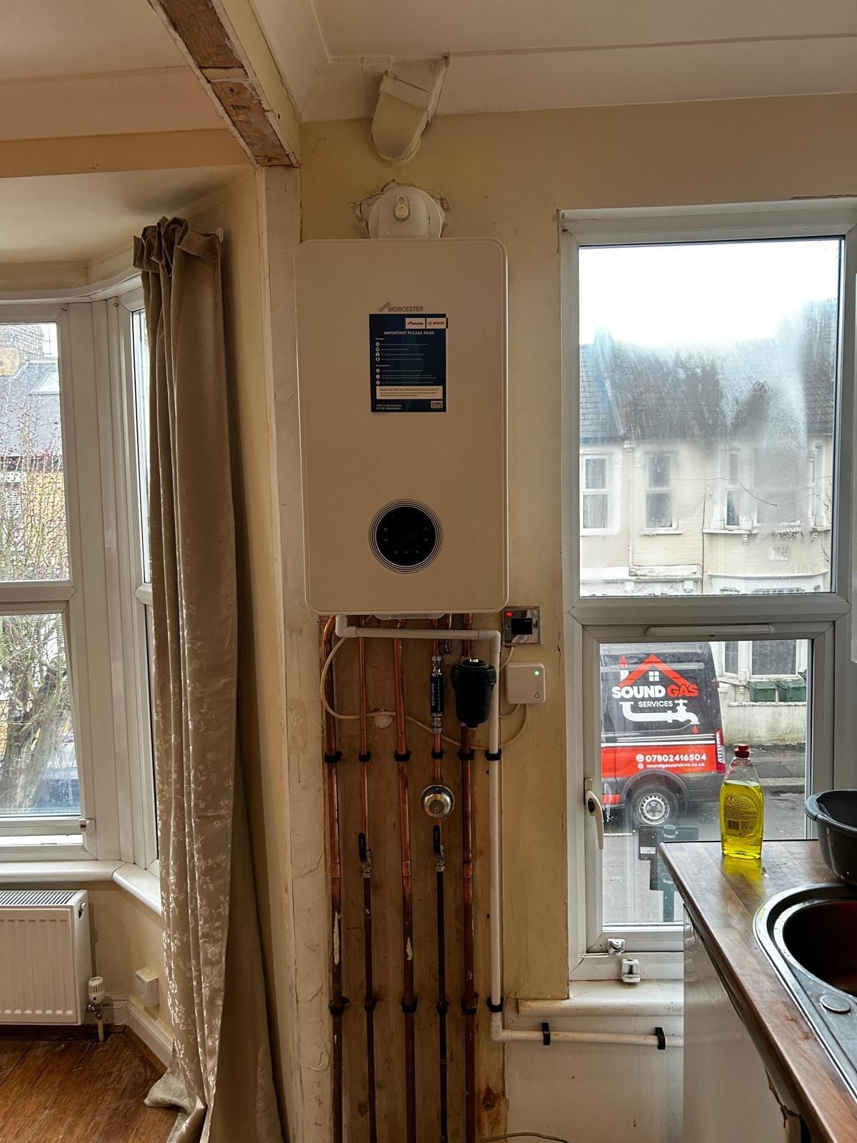 Sound Gas Services boiler and heating installation project 6 across East London and Essex