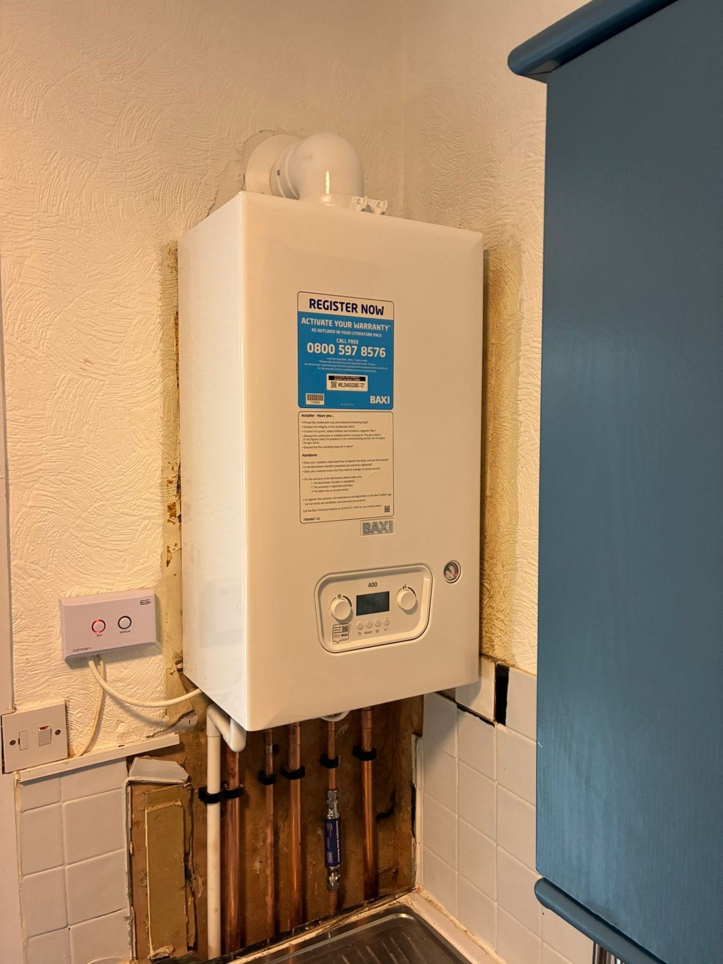 Sound Gas Services boiler and heating installation project 13 across East London and Essex