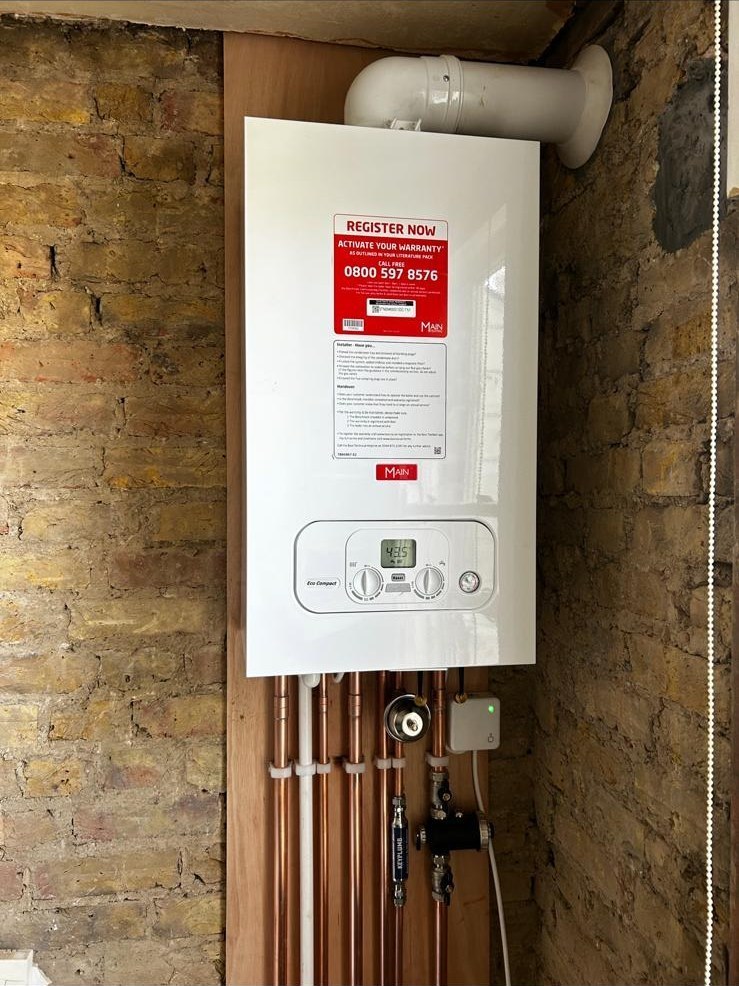 Sound Gas Services boiler and heating installation project 25 across East London and Essex